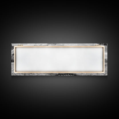 Coastal Rope, Windswept Bluff, Seaside Grass, Framed Canvas Print, Beach House Art, Nautical Decor, Neutral Living Room Style