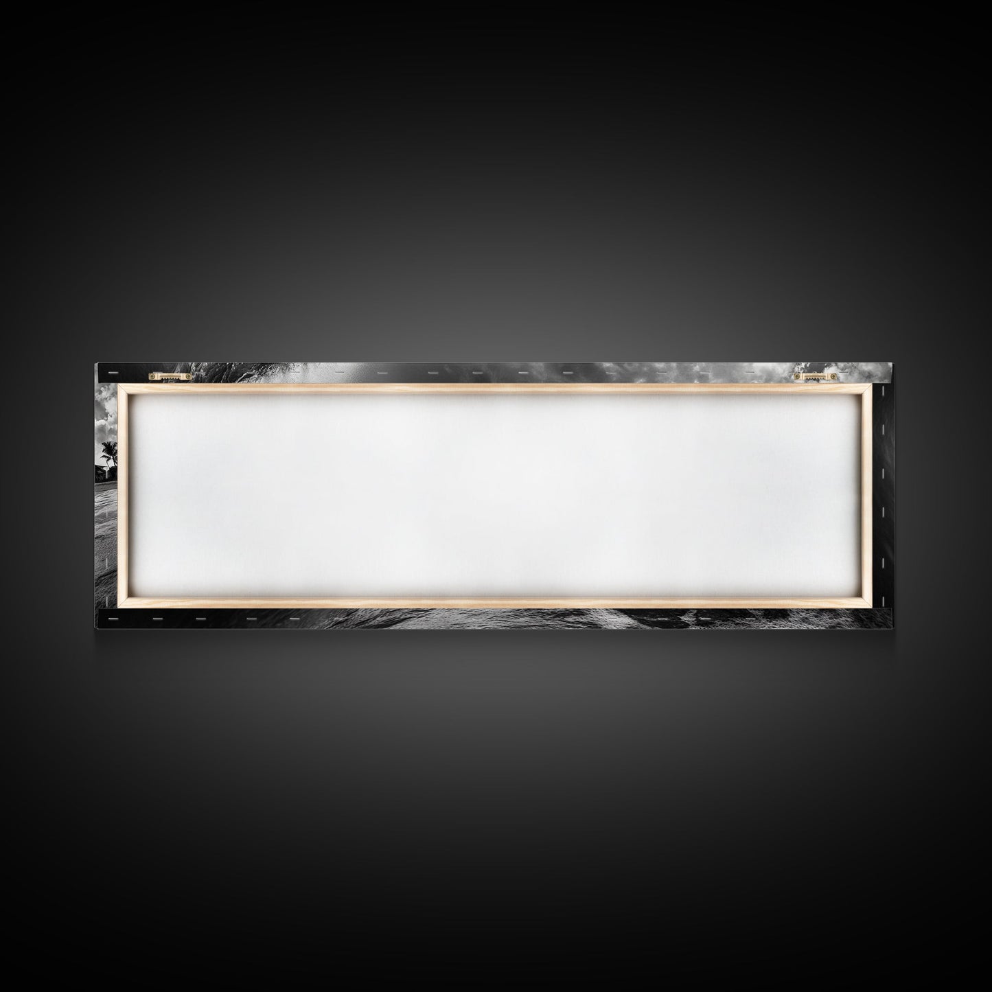 Barrel Wave Curl, Surfer's Dream, Ocean Power, Framed Canvas Print, Coastal Wall Art, Beach House Decor, Surf Photography