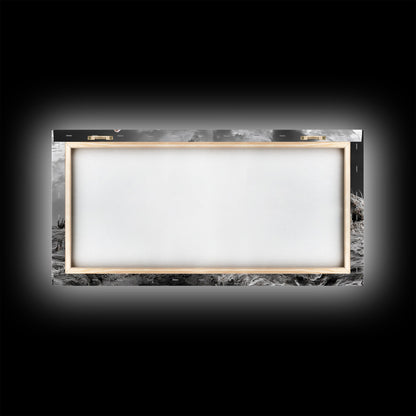 Coral Texture Art, Desert Coral Print, Earthy Organic Decor, Vibrant Nature Scene, Framed Canvas Print, Living Room Wall Art, Natural Art