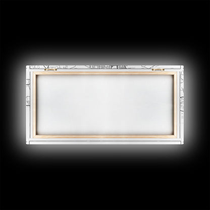 Baton Rouge Street Map, Louisiana Map, Map Print, Modern Art, Wall Art, Canvas Print, Realtor Gift, Wall Art Above Bed, Home Wall Décor