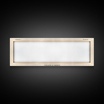 Bahia de Las Aguilas, Dominican Republic Watercolor Beach Print, Vacation Gift, Dominican Republic Wall Art, Framed Canvas Print, Framed Beach Painting