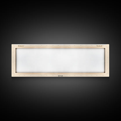 Pechón Playa, Spain Watercolor Print, Vacation Gift, Spain Wall Art, Beach Painting, Beach Decor, Large Wall Art, Wood Frame Art