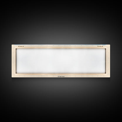 Plage de Piémanson, France Watercolor Print, Vacation Gift, France Wall Art, Beach Painting, Beach Decor, Large Wall Art, Wood Frame Art