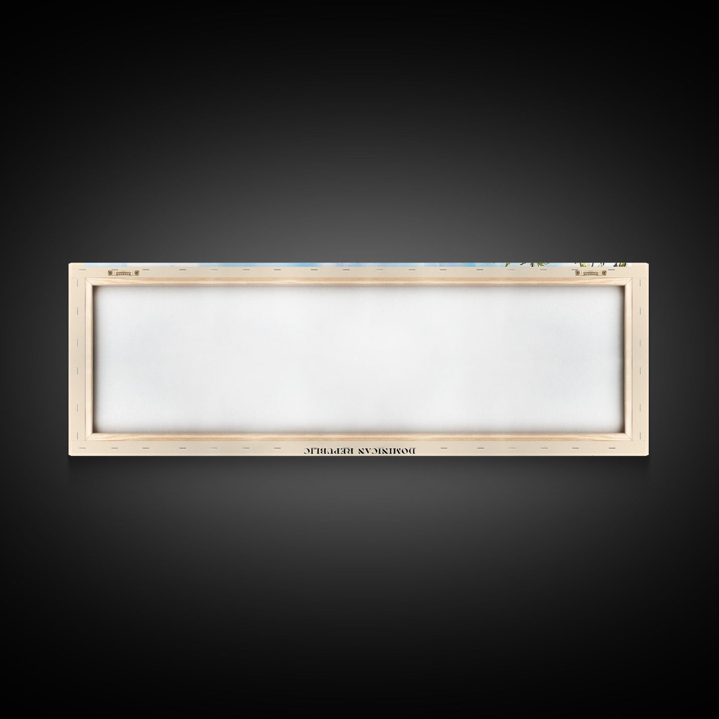 Playa Fronton, Dominican Republic Watercolor Print, Vacation Gift, Dominican Republic Wall Art, Beach Painting, Beach Decor, Large Wall Art, Wood Frame Art