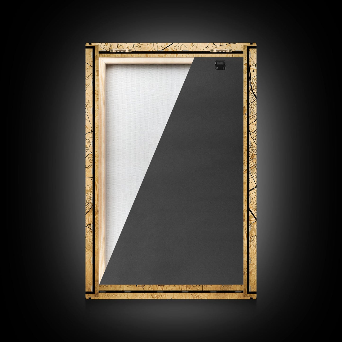 Austin Map Print Canvas or Poster, Texas Map Art, Texas Map Print, Vintage Austin Texas Map Framed Art, Retro / Distressed Office Art