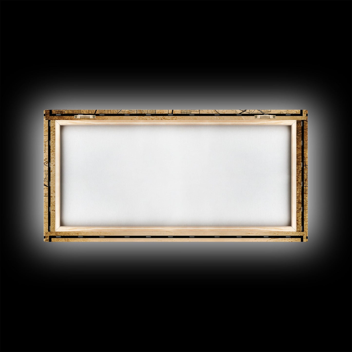 Fort Worth map print poster or framed canvas, Texas map print poster canvas, Fort Worth city map print poster canvas, Panther City