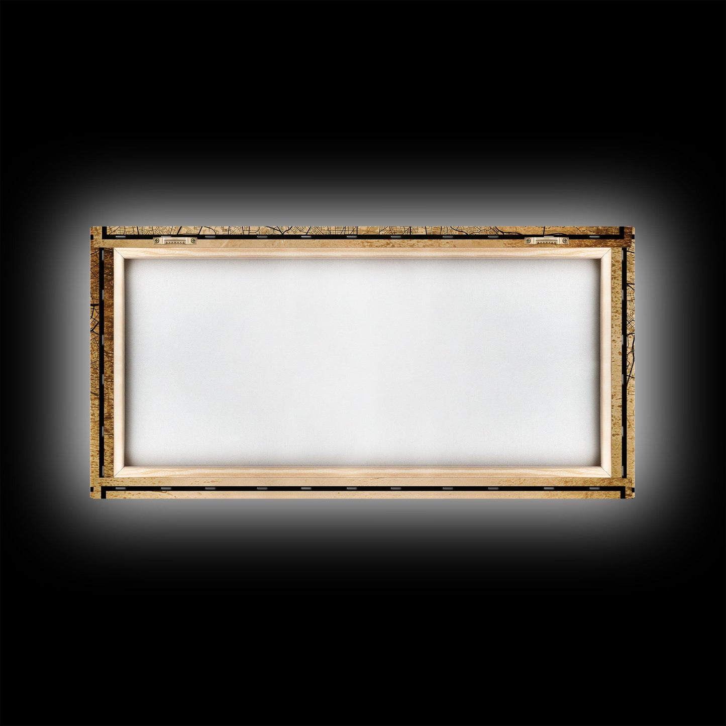 Vintage Washington map print poster or framed canvas | Washington dc city map print poster canvas | District of Columbia print poster canvas