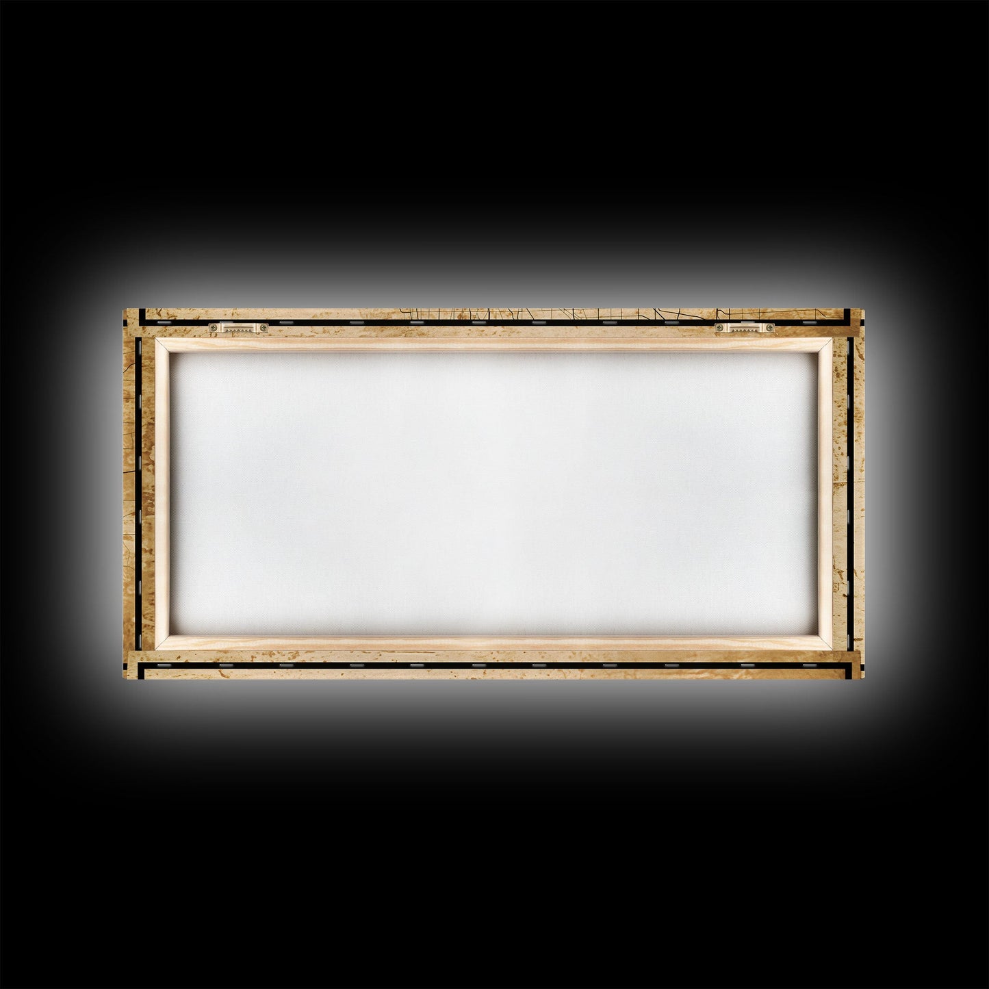 Distressed Chicago map print poster or framed canvas, Illinois road map print poster canvas, Chicago city map print poster canvas