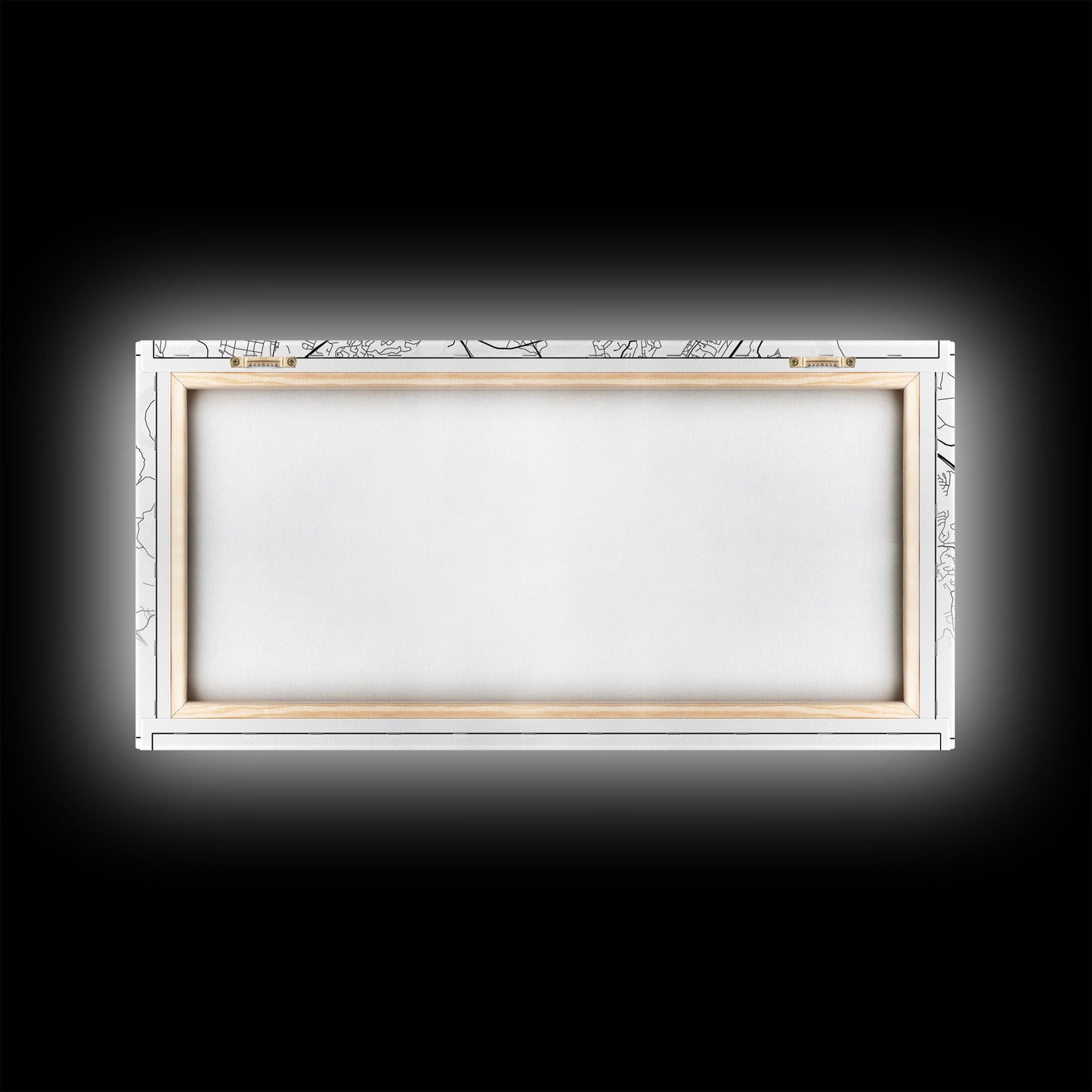 Chattanooga Street Map, Tennessee Map, Map Print, Modern Art, Wall Art, Canvas Art, Cute Room Décor, Wall Art Canvas, Trendy Wall Art