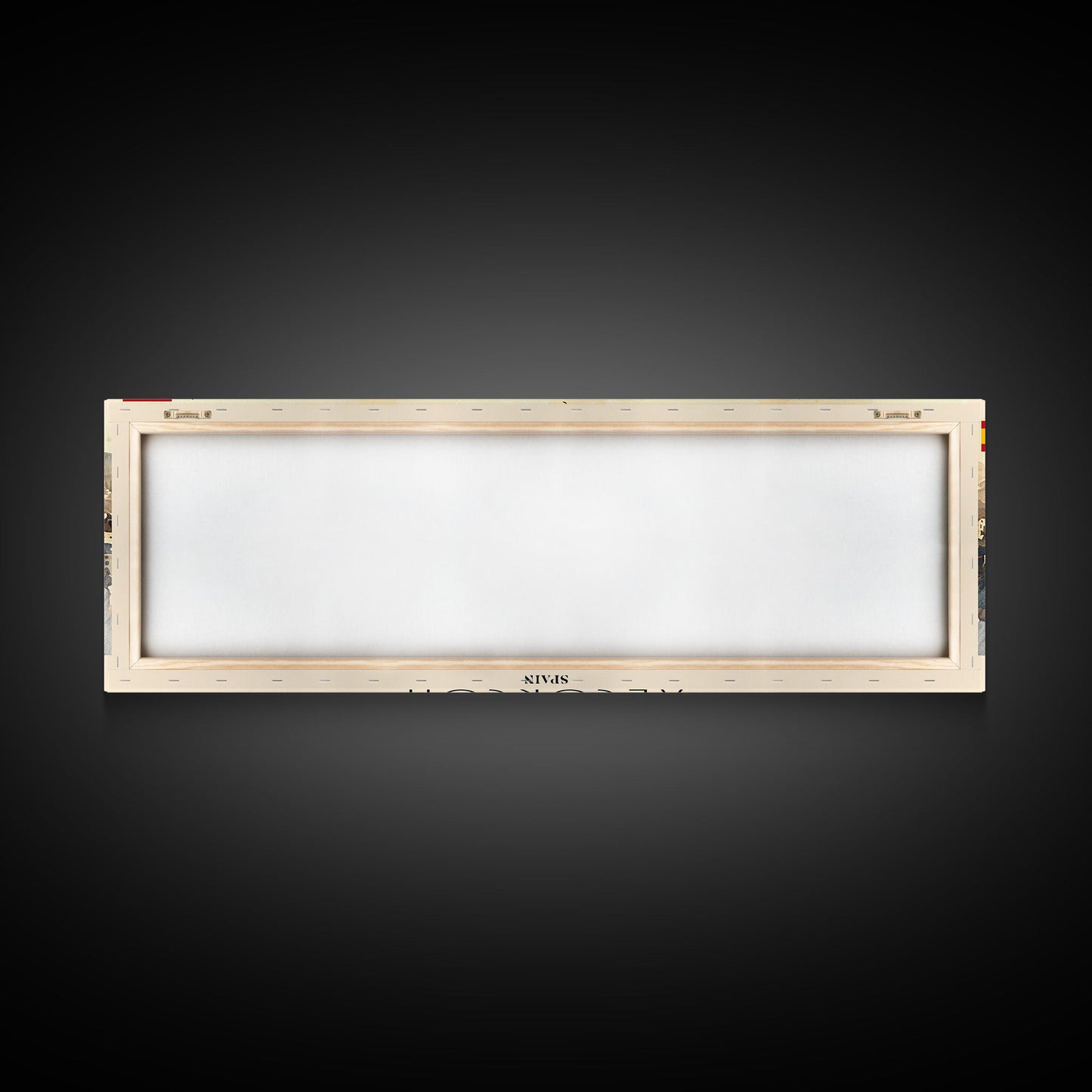 Alcorcón Spain Panoramic Travel Poster, Framed Canvas Print or Metal Wall Art, Travel Art, Home Decor, Panoramic Painting, Midcentury Art