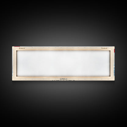 Batman TurkeyPanoramic Travel Poster, Framed Canvas Print or Metal Wall Art, Travel Art, Home Decor, Panoramic Painting, Midcentury Art