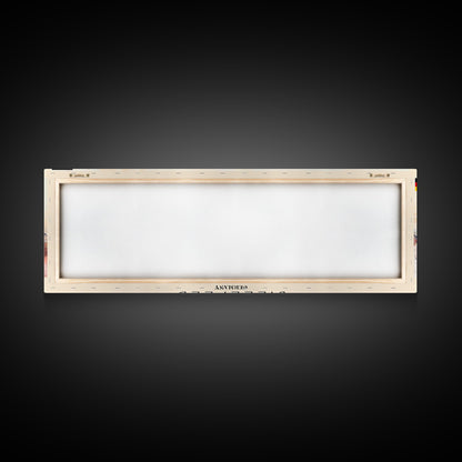 Bielefeld Germany Travel Print Wall Art, Panoramic City Art, Travel Art, Wall Decor, Vacation Gift, Framed Canvas Print Or Metal Art