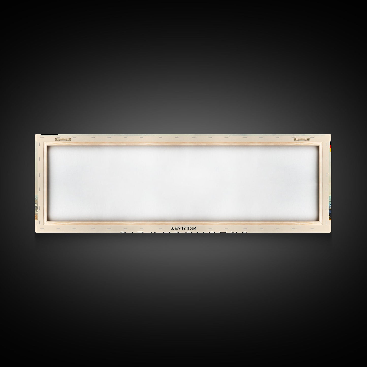 Braunschweig Germany Travel Art, City Art, Framed Canvas Print or Metal Wall Art, Europe Travel Poster, Panoramic Wall Art, Extra Wide Wall Art