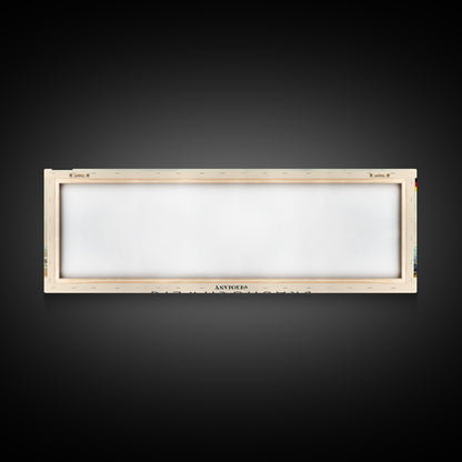 Braunschweig Germany Travel Art, City Art, Framed Canvas Print or Metal Wall Art, Europe Travel Poster, Panoramic Wall Art, Extra Wide Wall Art