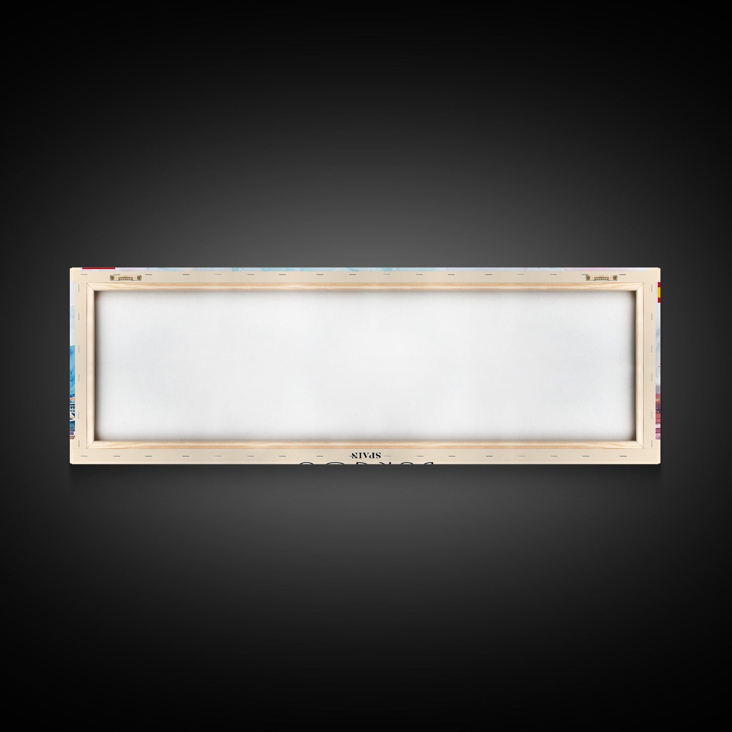 Burgos Spain Wall Art, Panoramic Travel Poster, Panoramic Framed Canvas Print, City Wall Art, Wall Hanging Home Decor, Travel Art