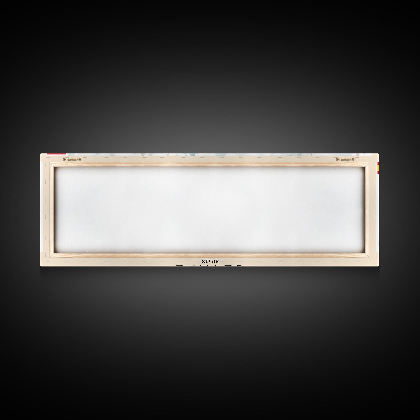 Getafe Spain Panoramic Travel Poster, Framed Canvas Print or Metal Wall Art, Travel Art, Home Decor, Panoramic Painting, Midcentury Art