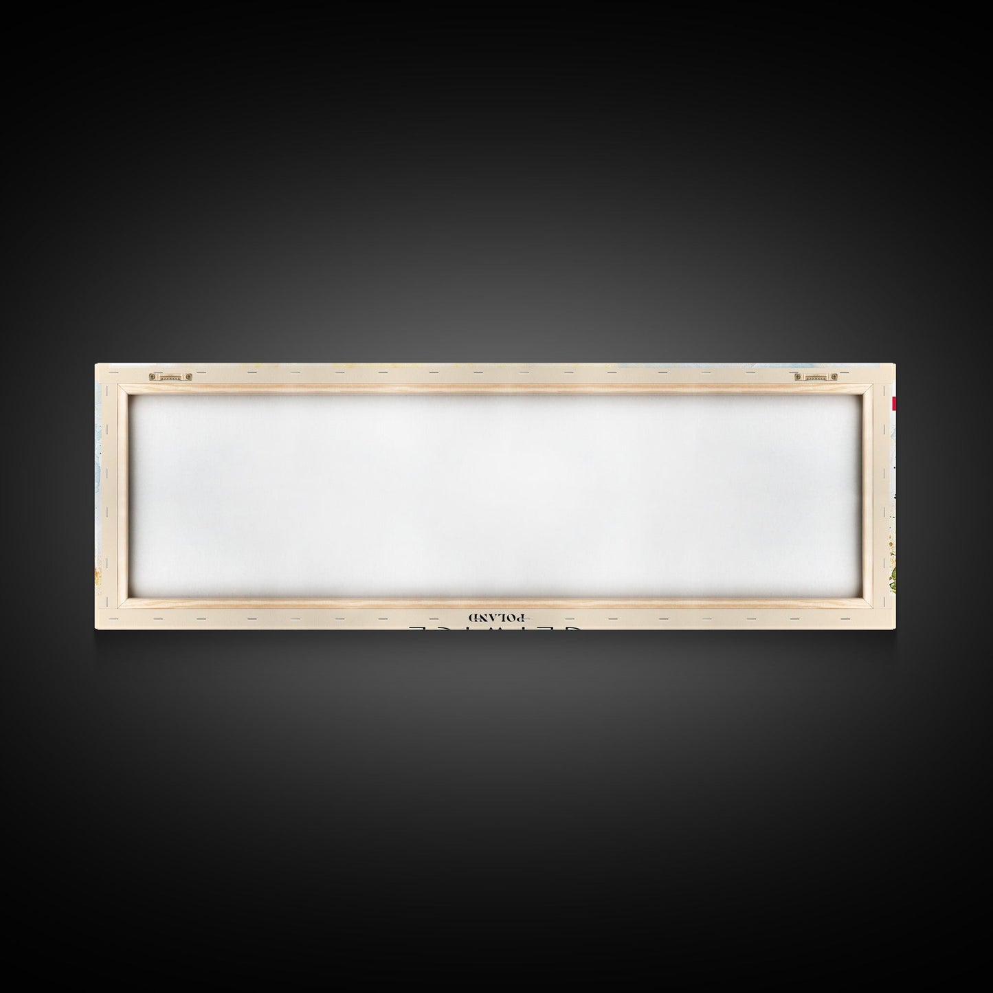 Gliwice Poland Panoramic Travel Poster, Framed Canvas Print or Metal Wall Art, Travel Art, Home Decor, Panoramic Painting, Midcentury Art