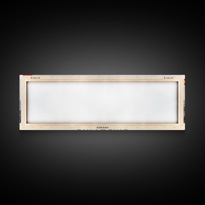 Linkoping Sweden Travel Art, City Art, Framed Canvas Print or Metal Wall Art, Europe Travel Poster, Panoramic Wall Art, Extra Wide Wall Art