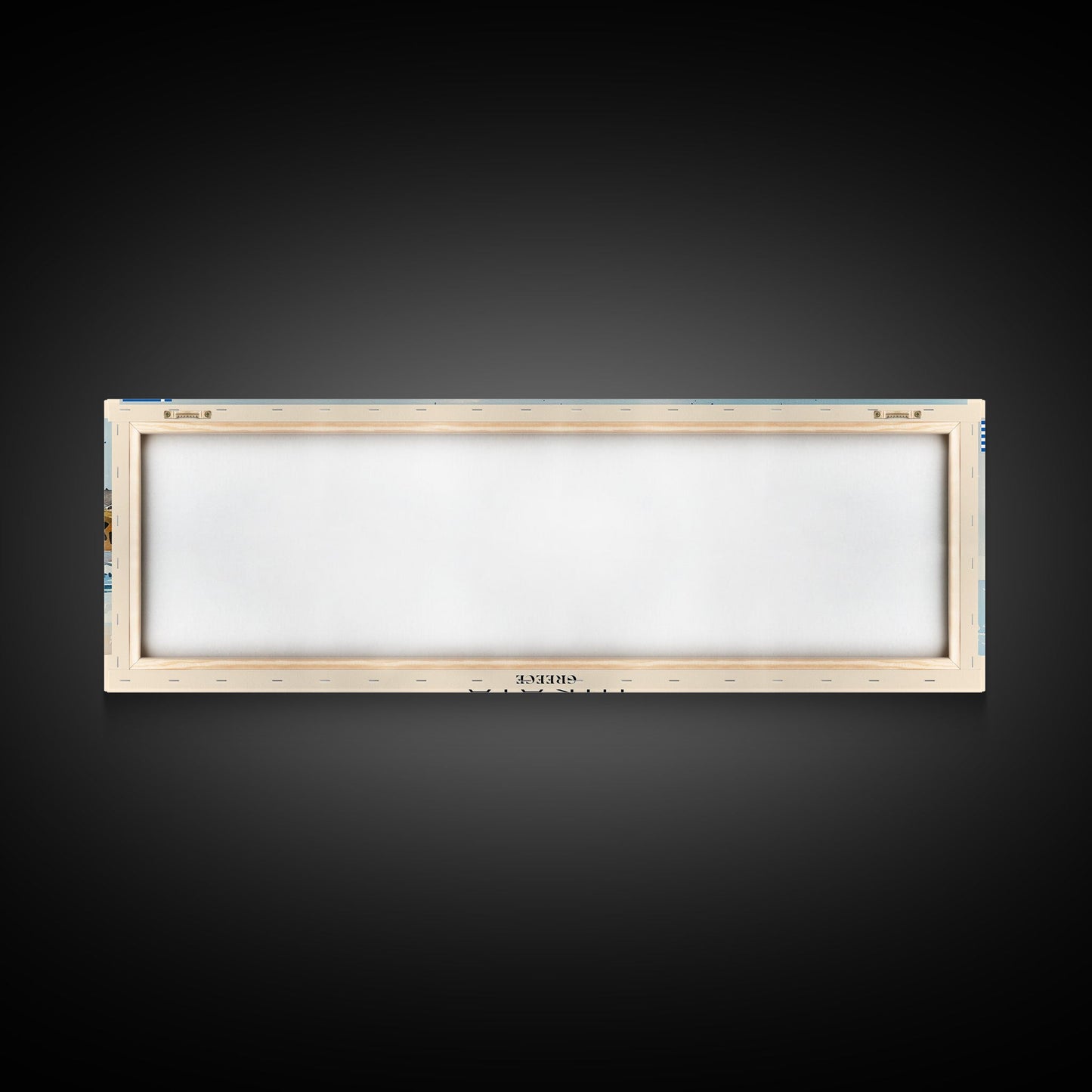 Nikaia Greece Wall Art, Panoramic Travel Poster, Panoramic Framed Canvas Print, City Wall Art, Wall Hanging Home Decor, Travel Art