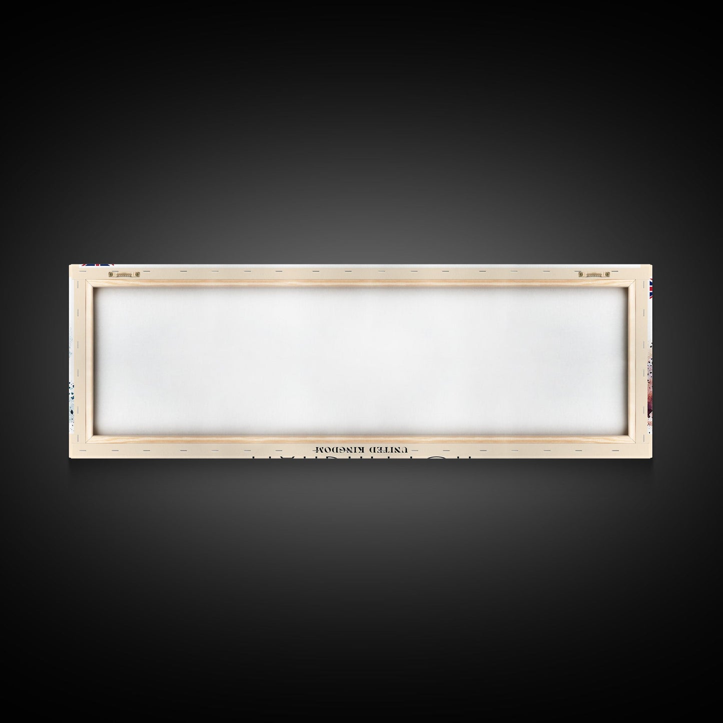 Nottingham United Kingdom Wall Art, Panoramic Travel Poster, Panoramic Framed Canvas Print, City Wall Art, Wall Hanging Home Decor, Travel Art