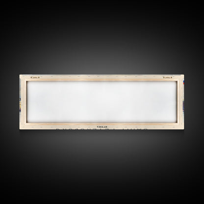 Saint Petersburg Russia Wall Art, Panoramic Travel Poster, Panoramic Framed Canvas Print, City Wall Art, Wall Hanging Home Decor, Travel Art