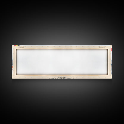 Tournai Belgium Travel Print Wall Art, Panoramic City Art, Travel Art, Wall Decor, Vacation Gift, Framed Canvas Print Or Metal Art