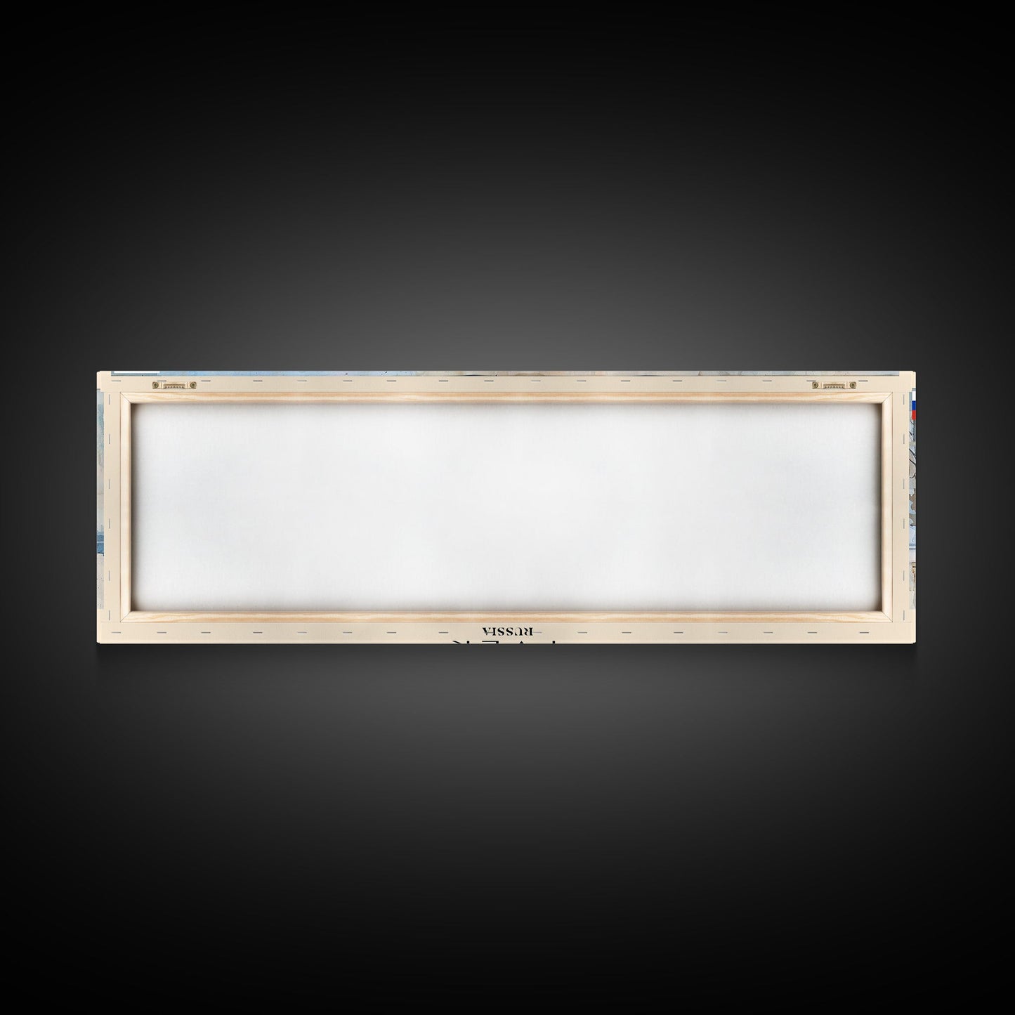 Reisekunst aus Twer, Russland, Stadtkunst, gerahmter Leinwanddruck oder Wandbild aus Metall, Europa-Reiseposter, Panorama-Wandbild, extra breites Wandbild