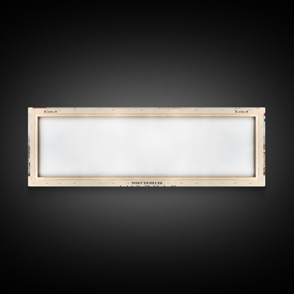 Utrecht, Niederlande – Kunstdruck für die Wand, Panorama-Stadtansicht, Reisekunst, Wanddekoration, Urlaubsgeschenk, gerahmter Leinwanddruck oder Metallbild