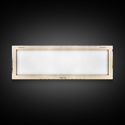 Yekaterinburg Russia Travel Print Wall Art, Panoramic City Art, Travel Art, Wall Decor, Vacation Gift, Framed Canvas Print Or Metal Art