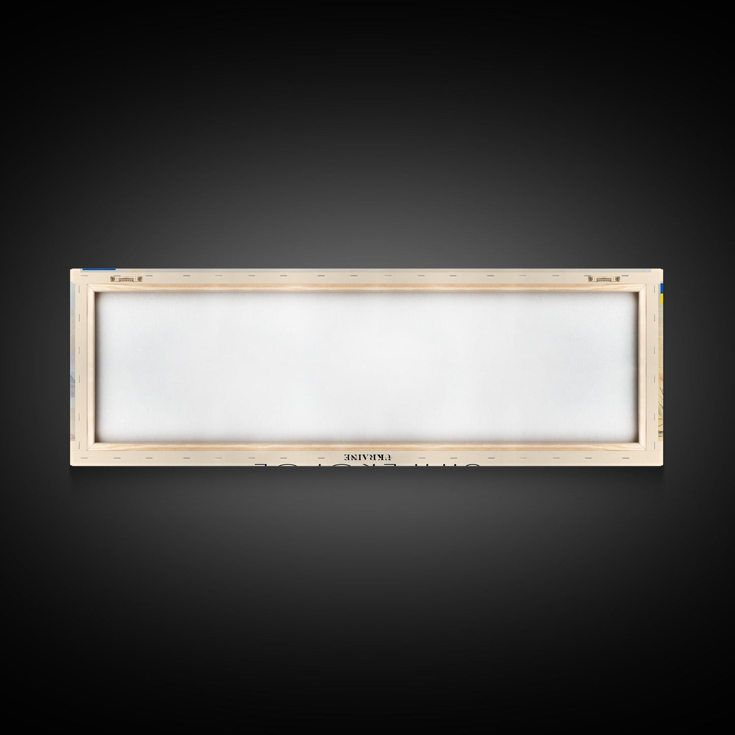 Simferopol Ukraine Panoramic Travel Poster, Framed Canvas Print or Metal Wall Art, Travel Art, Home Decor, Panoramic Painting, Midcentury Art