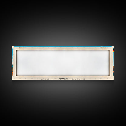 Braunschweig Germany Travel Art, City Art, Framed Canvas Print or Metal Wall Art, Europe Travel Poster, Panoramic Wall Art, Extra Wide Wall Art