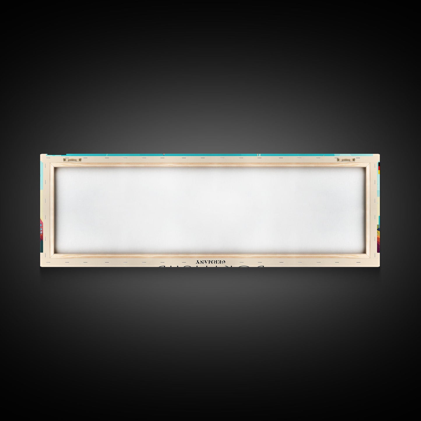 Dortmund Germany Wall Art, Panoramic Travel Poster, Panoramic Framed Canvas Print, City Wall Art, Wall Hanging Home Decor, Travel Art