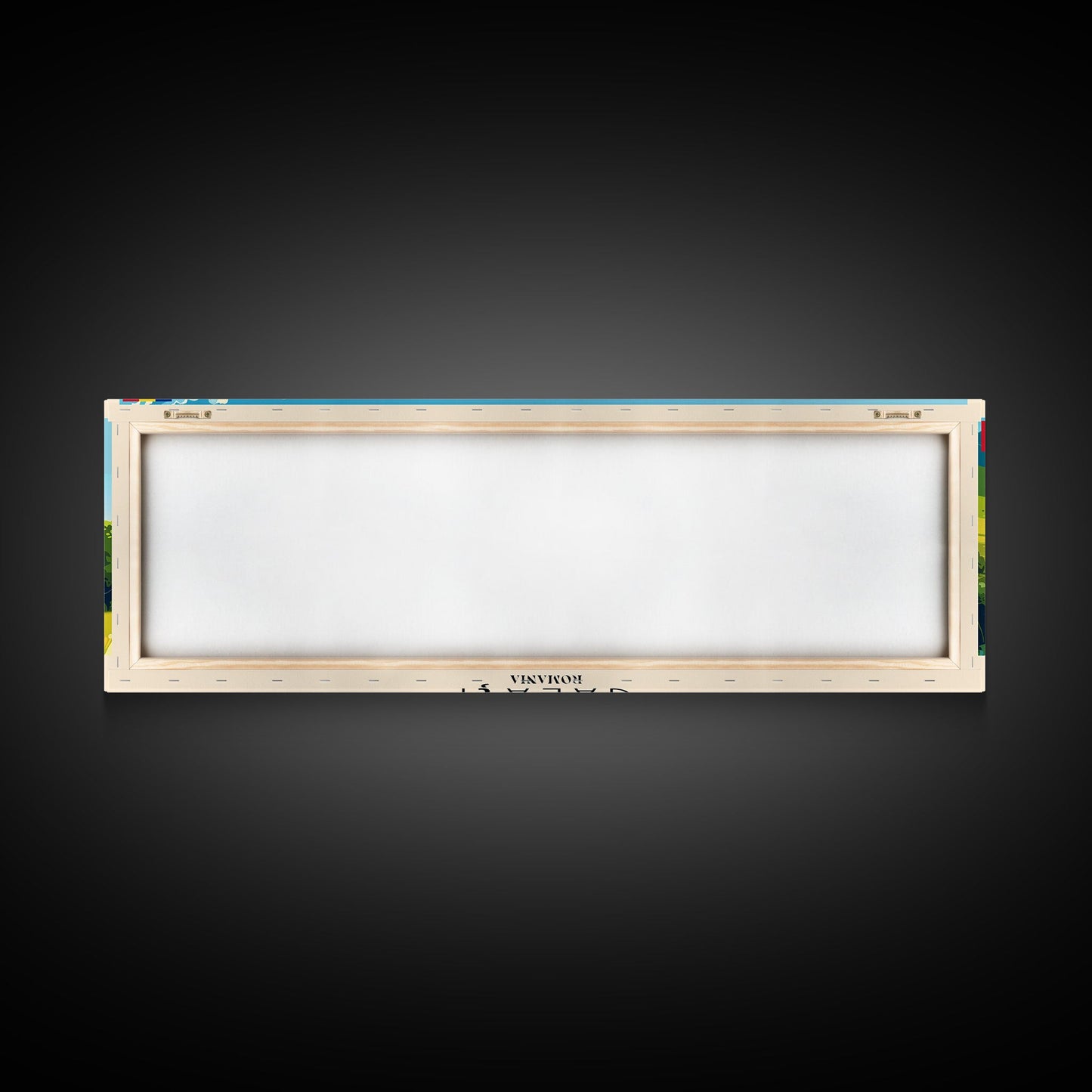 Galati Romania Travel Art, City Art, Framed Canvas Print or Metal Wall Art, Europe Travel Poster, Panoramic Wall Art, Extra Wide Wall Art