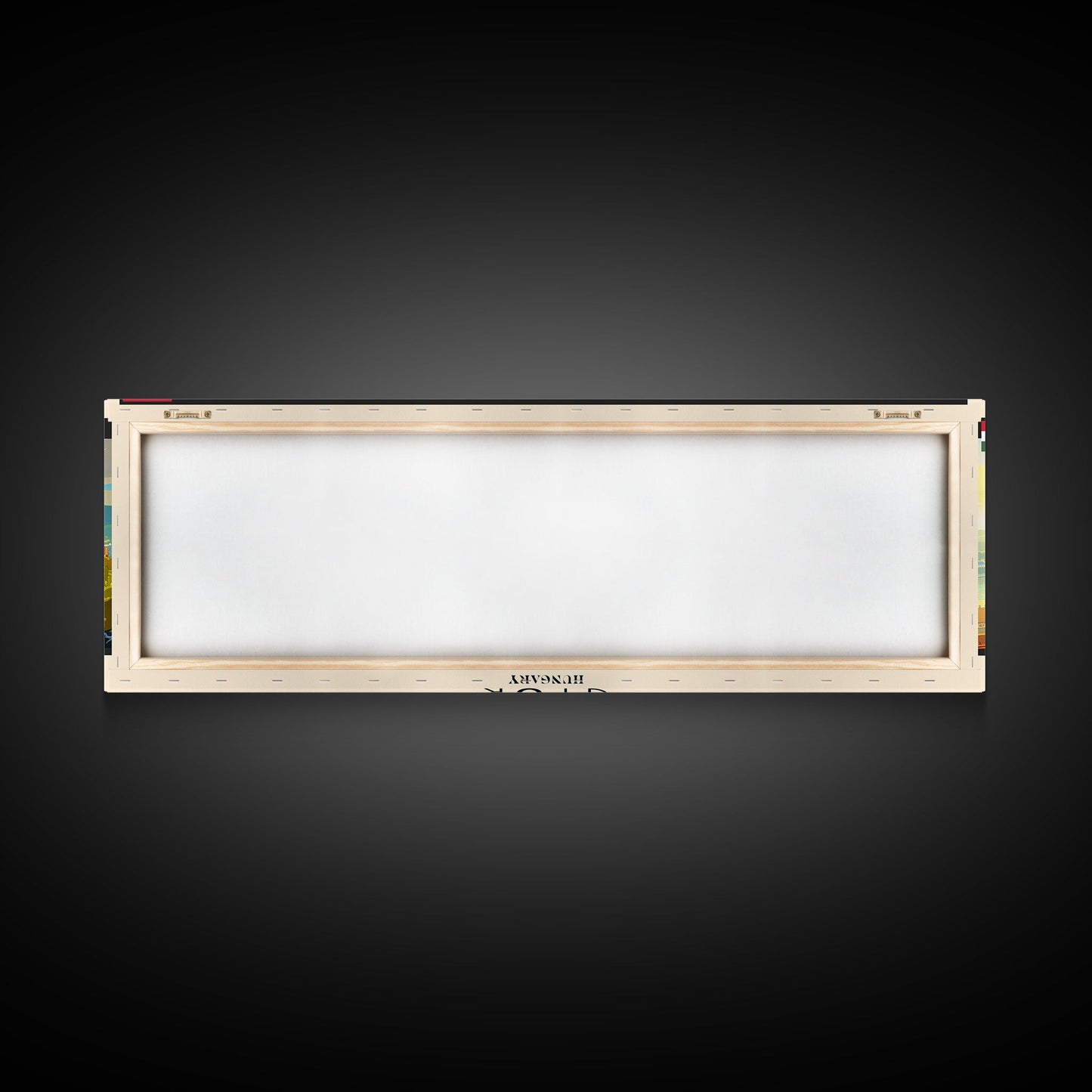 Gyor Hungary Wall Art, Panoramic Travel Poster, Panoramic Framed Canvas Print, City Wall Art, Wall Hanging Home Decor, Travel Art