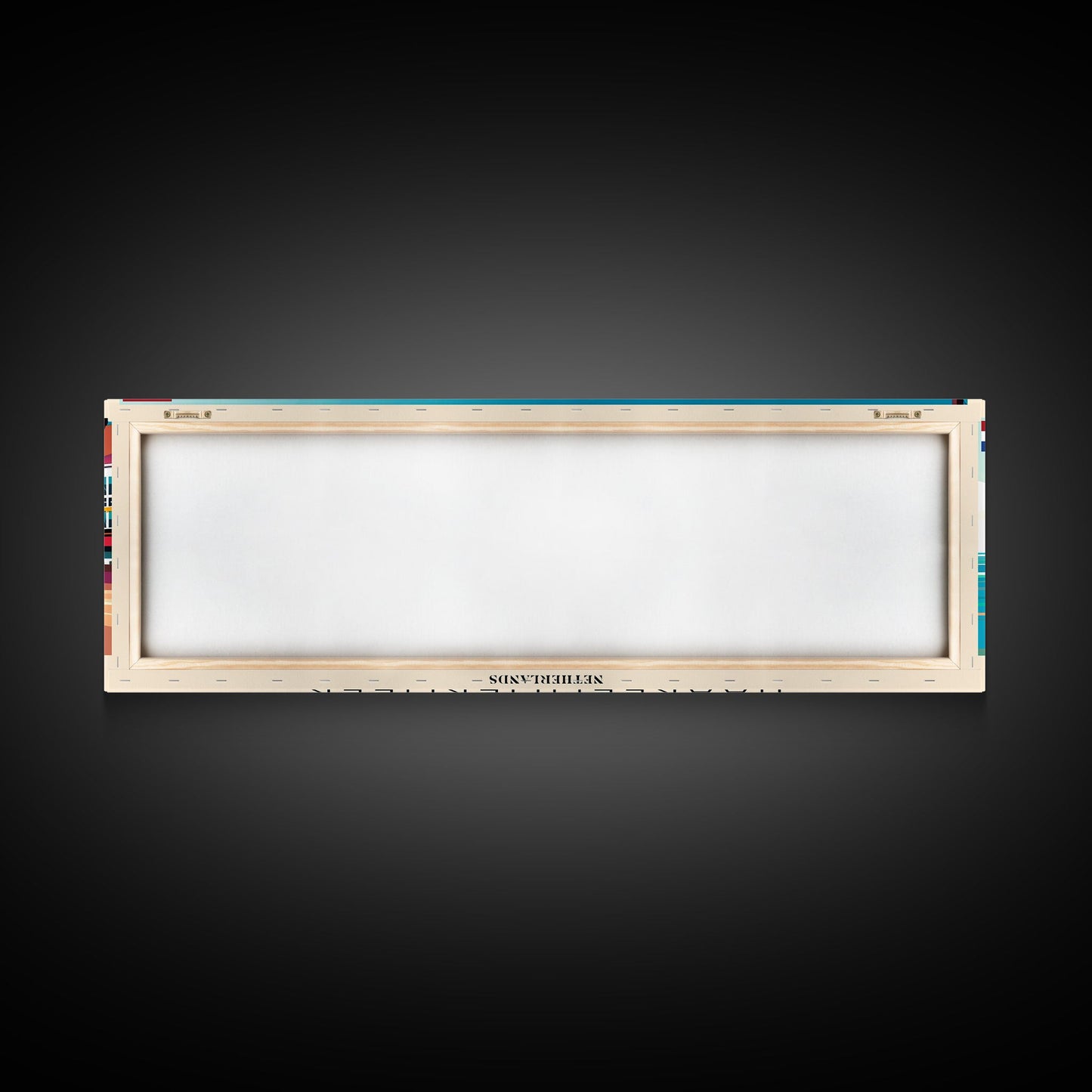 Haarlemmermeer Netherlands Panoramic Travel Poster, Framed Canvas Print or Metal Wall Art, Travel Art, Home Decor, Panoramic Painting, Midcentury Art