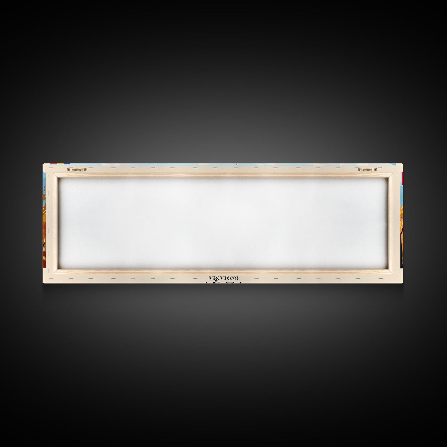 Lasi Romania Wall Art, Panoramic Travel Poster, Panoramic Framed Canvas Print, City Wall Art, Wall Hanging Home Decor, Travel Art