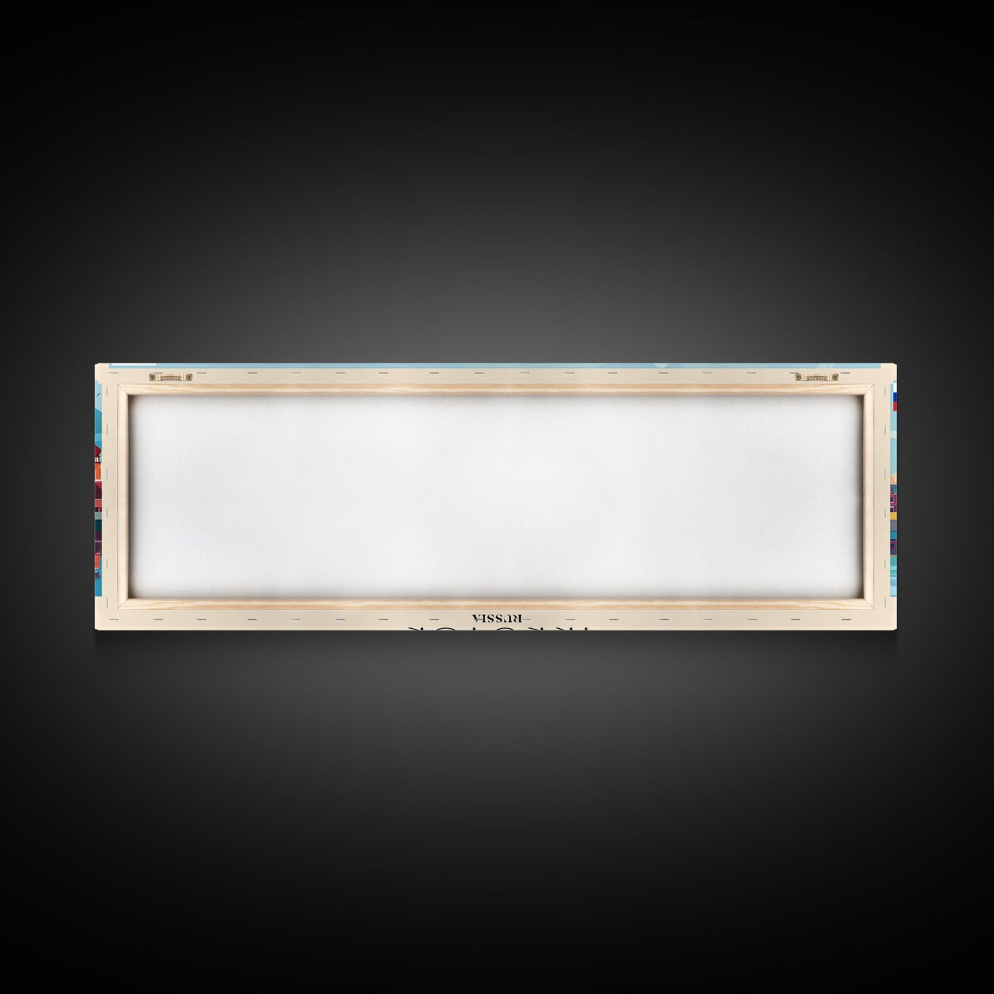 Irkutsk Russia Wall Art, Panoramic Travel Poster, Panoramic Framed Canvas Print, City Wall Art, Wall Hanging Home Decor, Travel Art