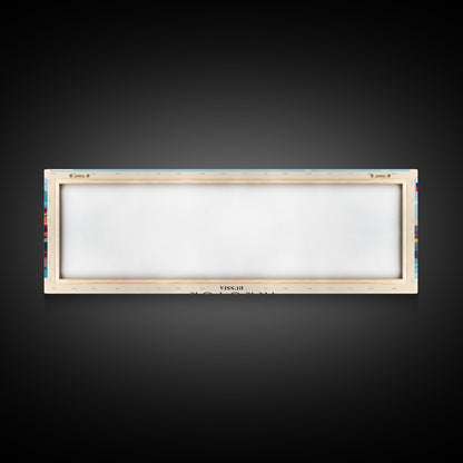 Irkutsk Russia Wall Art, Panoramic Travel Poster, Panoramic Framed Canvas Print, City Wall Art, Wall Hanging Home Decor, Travel Art