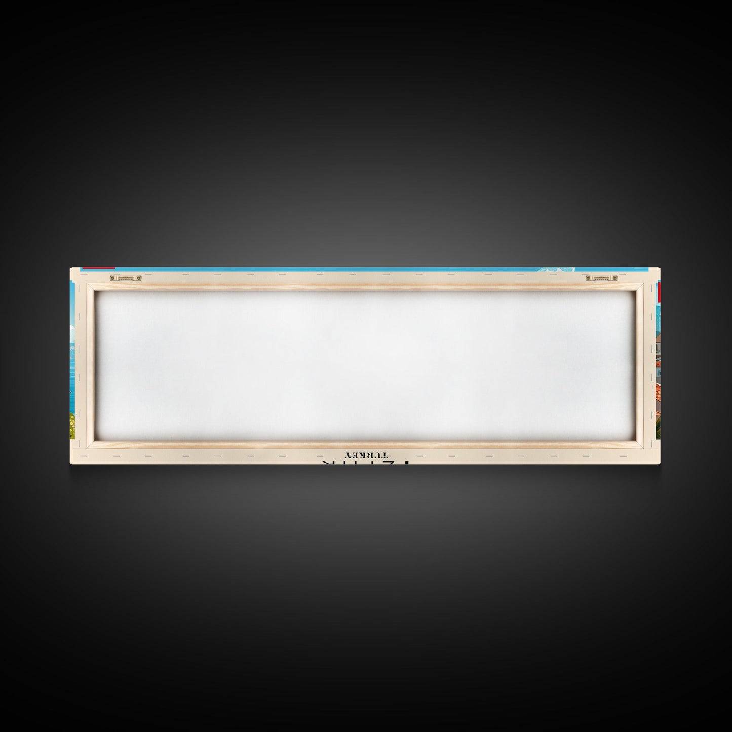 Izmir Turkey Travel Print Wall Art, Panoramic City Art, Travel Art, Wall Decor, Vacation Gift, Framed Canvas Print Or Metal Art