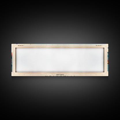 Jyvaskyla Finland Travel Art, City Art, Framed Canvas Print or Metal Wall Art, Europe Travel Poster, Panoramic Wall Art, Extra Wide Wall Art