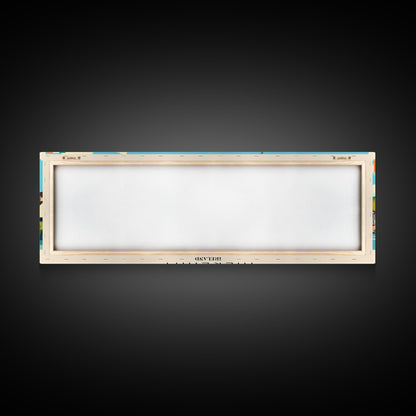 Kilkenny Ireland Travel Print Wall Art, Panoramic City Art, Travel Art, Wall Decor, Vacation Gift, Framed Canvas Print Or Metal Art