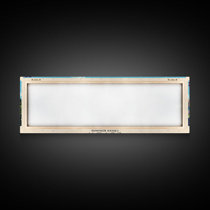 Luton United Kingdom Travel Art, City Art, Framed Canvas Print or Metal Wall Art, Europe Travel Poster, Panoramic Wall Art, Extra Wide Wall Art