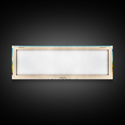 Reisekunst aus Ljubertsy, Russland: Stadtansichten, gerahmte Leinwanddrucke oder Wandbilder aus Metall, Europa-Reiseposter, Panorama-Wandbilder, extra breite Wandbilder