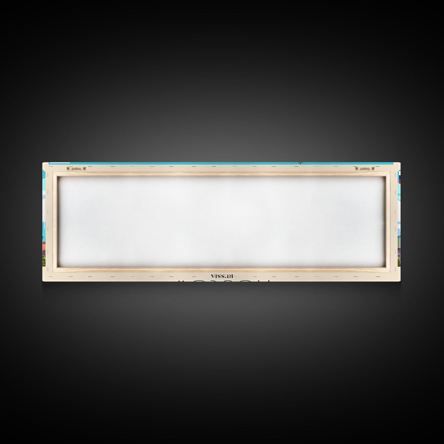 Moscow Russia Travel Print Wall Art, Panoramic City Art, Travel Art, Wall Decor, Vacation Gift, Framed Canvas Print Or Metal Art