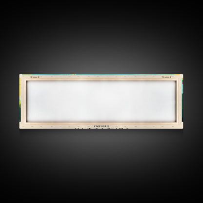 Panevys Lithuania Travel Print Wall Art, Panoramic City Art, Travel Art, Wall Decor, Vacation Gift, Framed Canvas Print Or Metal Art