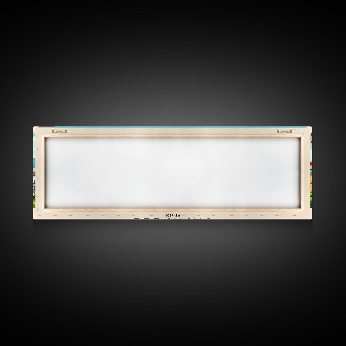 Sabadell Spain Travel Print Wall Art, Panoramic City Art, Travel Art, Wall Decor, Vacation Gift, Framed Canvas Print Or Metal Art