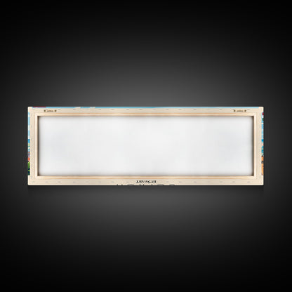 Sopron Hungary Travel Art, City Art, Framed Canvas Print or Metal Wall Art, Europe Travel Poster, Panoramic Wall Art, Extra Wide Wall Art