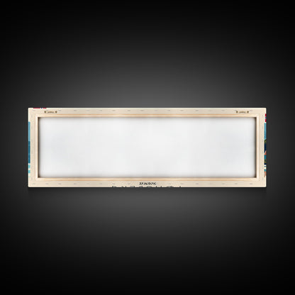 Tųnsberg Norway Travel Print Wall Art, Panoramic City Art, Travel Art, Wall Decor, Vacation Gift, Framed Canvas Print Or Metal Art