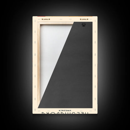 Helsingborg Sweden Coastal Town Art, Framed Canvas Wall Art, Home Decor, Living Room Art, Scandinavian Poster, Wall Decor, Travel Poster Art