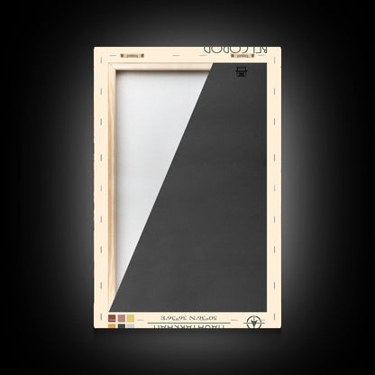 Belgorod Russia Travel Poster Framed Canvas Print, Midcentury Modern Art, Pop Art Wall Decor, Home Decor, Vacation Gift, Living Room Art